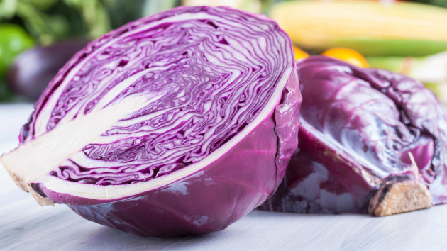 Red cabbage. Alongside white cabbage it is among the top Kenyan exports.