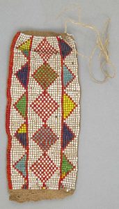 A traditional Kamba anklet, made with beads acquired through their long-distance trade with the Arabs